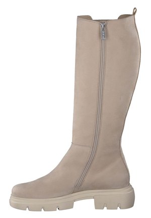 Botas con plataforma - beige