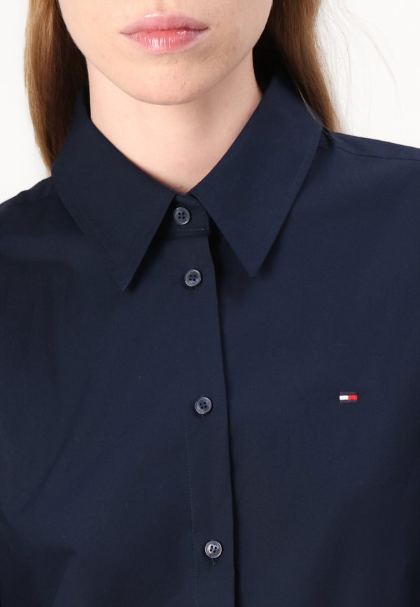 STRETCH REGULAR SHIRT - Button-down blouse - desert sky4