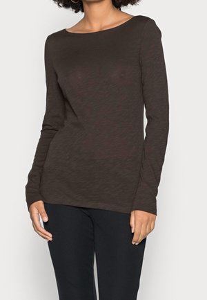 Langarmshirt - brown