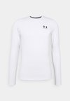 HEATGEAR - Ilgarankovis viršutinės dalies drabužis - white/black