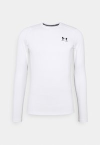 HEATGEAR - Hosszú ujjú felső - white/black