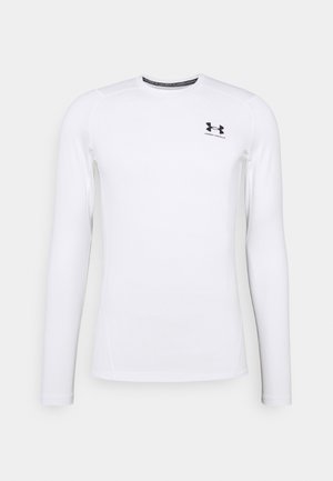 Tops ar garām piedurknēm - white/black