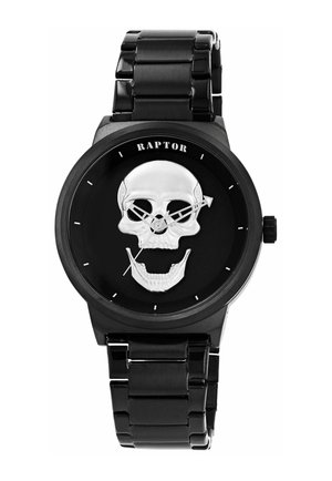 JANO MIT TOTENKOPF - Uhr - schwarz