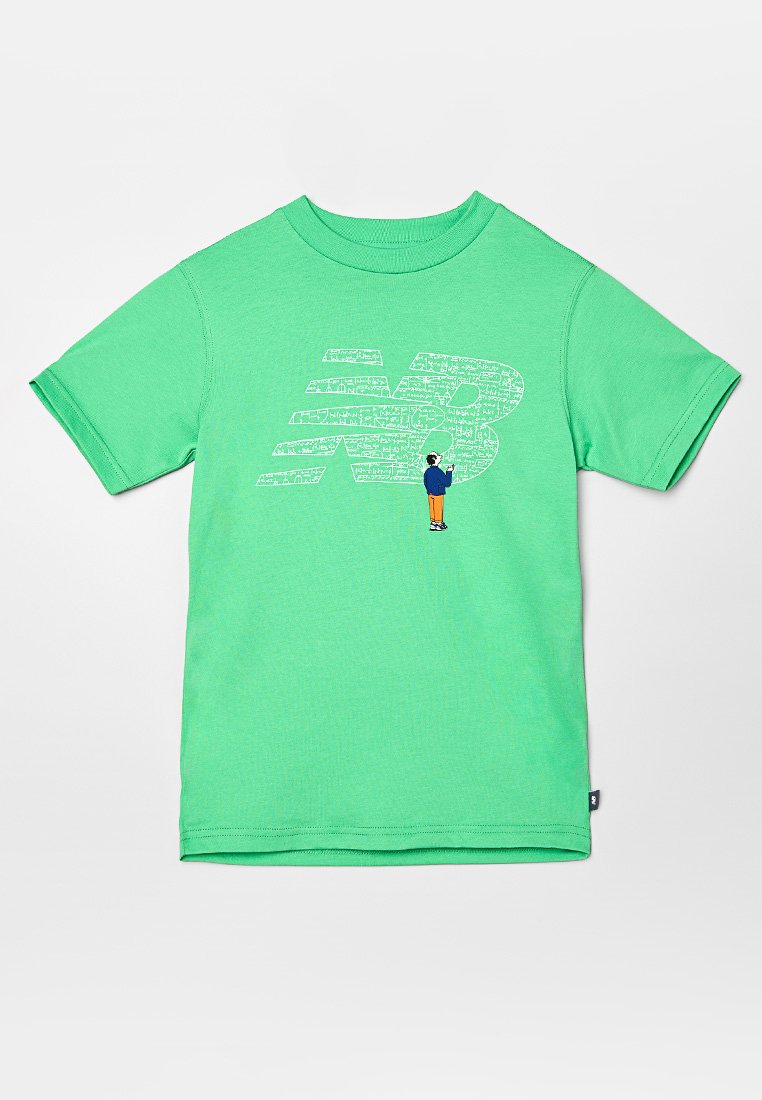New Balance T-shirt print groen