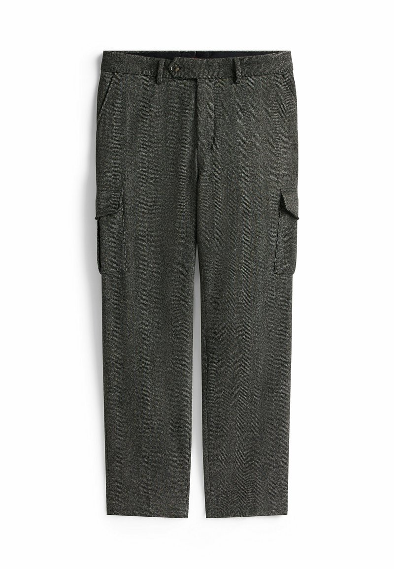 Tommy Hilfiger Cargobroek grijs gemêleerd