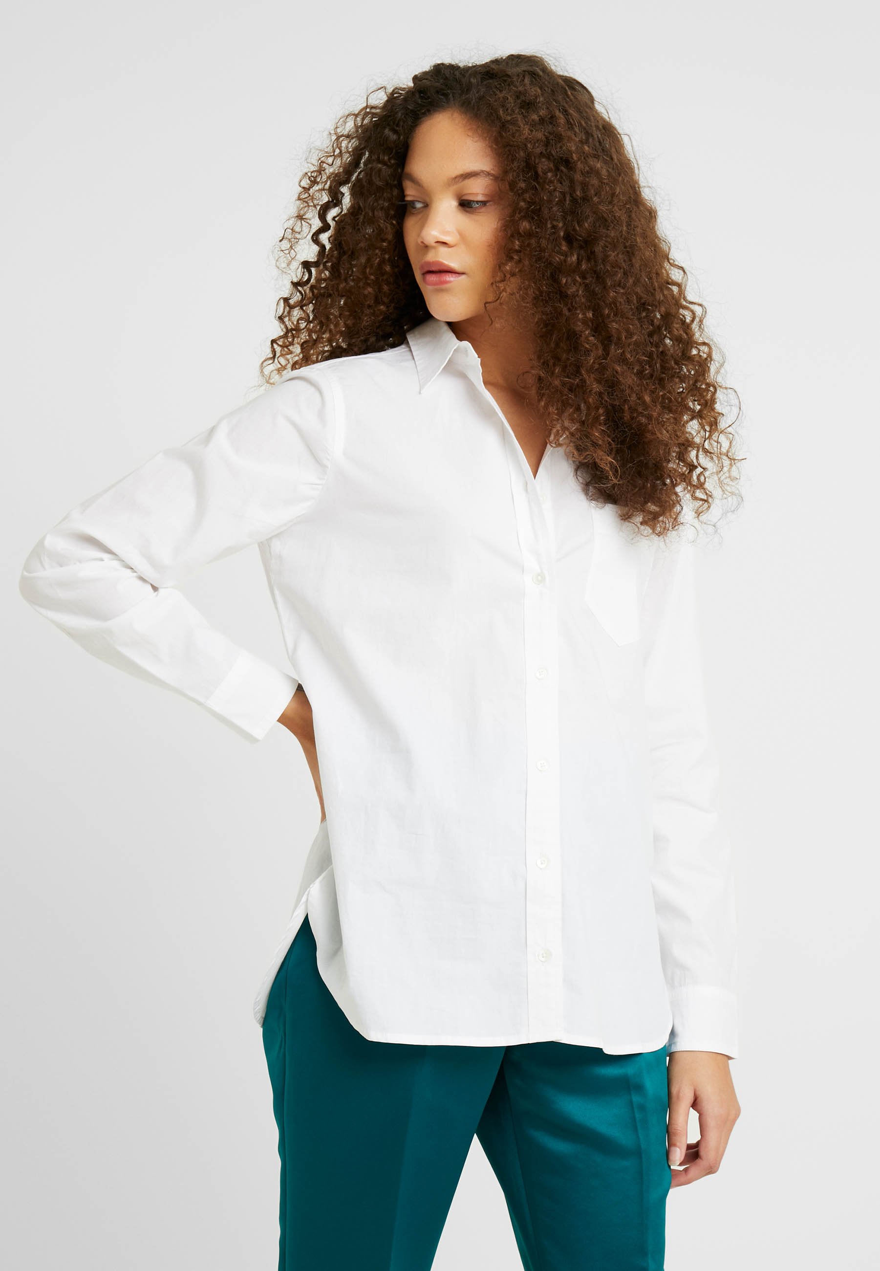 J.CREW PETITE CLASSIC FIT BOY Skjorte white Zalando.no J.CREW PETITE CLASSIC FIT BOY - Skjorte - white