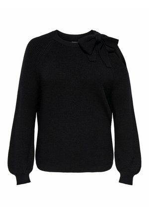 OBERTEIL - Pullover - black
