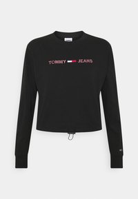 Tommy Jeans Langarmshirt - black