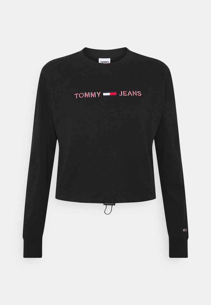 Tommy Jeans Langarmshirt - black