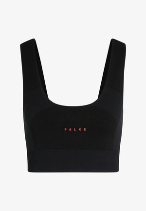 FALKE CORE Seamless Medium Support - Sport-BH mit mittlerer Stützkraft - black (3000)
