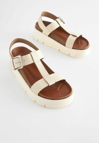 Next FOREVER COMFORT  - Sandales à plateforme - bone white