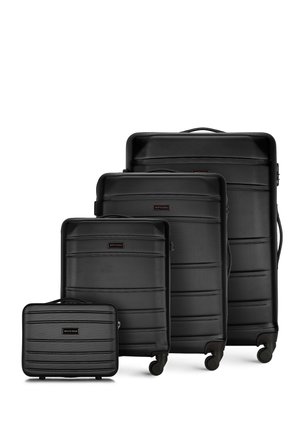 LUGGAGE SET WITH WASH BAG FROM ABS - Set di valigie - black