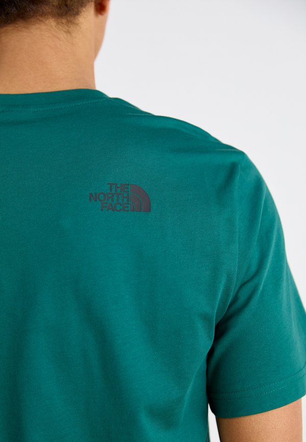 M S/S FINE  - Print T-shirt - deep nori2