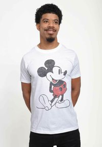 Disney MICKEY CLASSIC VINTAGE CLASSIC UNISEX - T-shirt med print - white