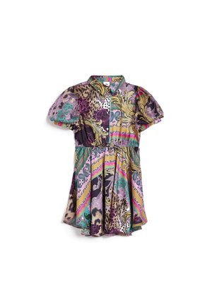 Vestido camisero - purple