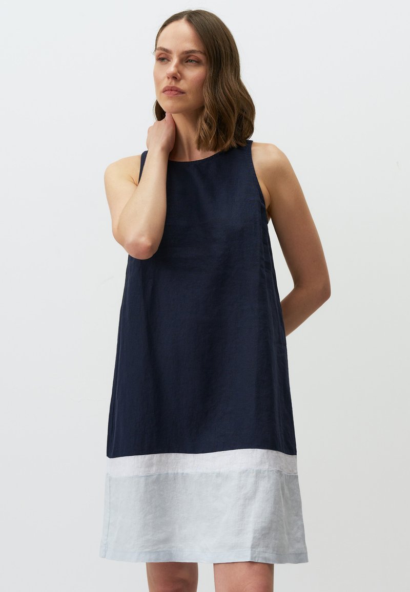 Jimmy Key ROUND NECK SLEEVELESS - Jurk - dark blue