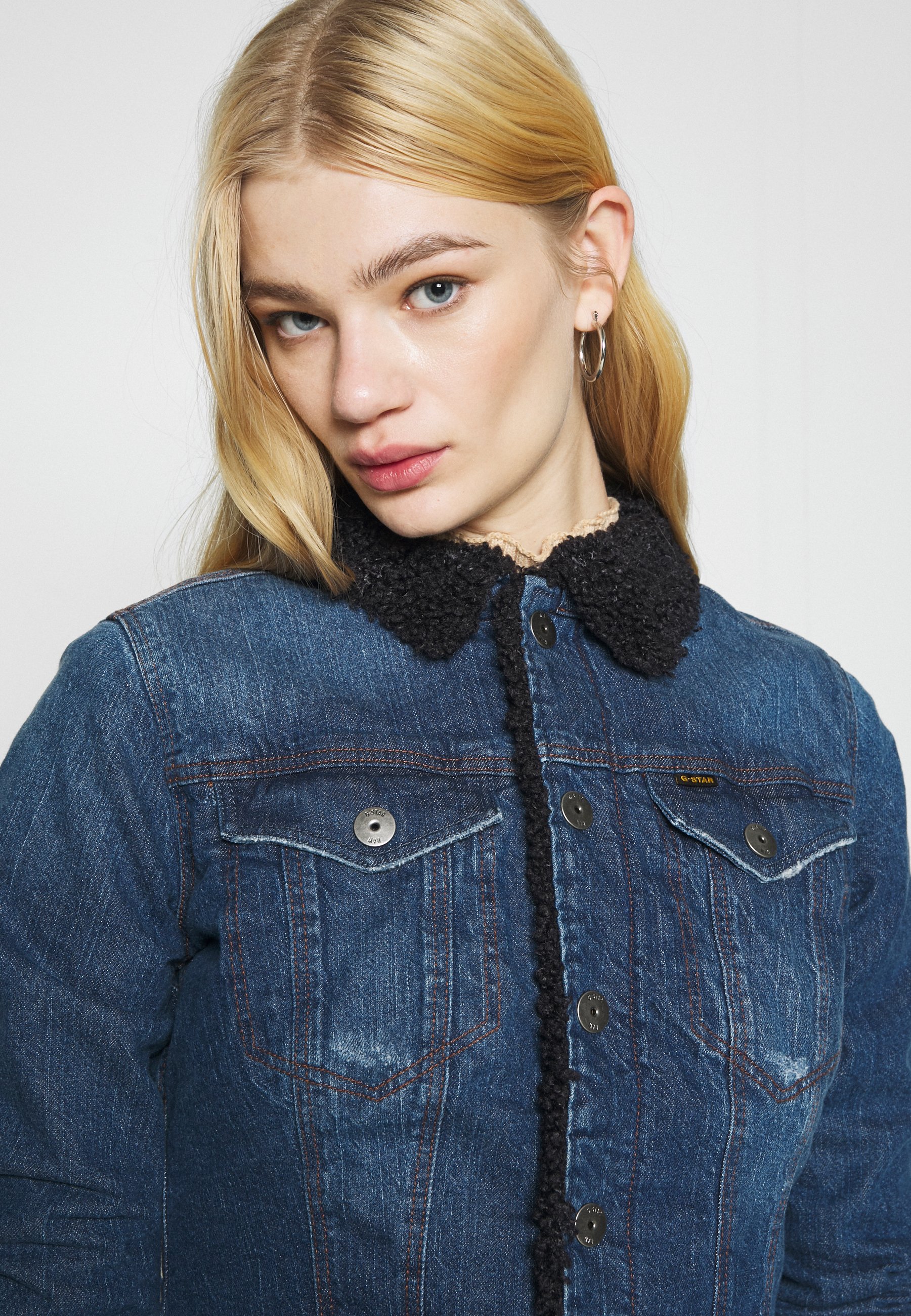 3301 slim sherpa jacket|OFF 65 