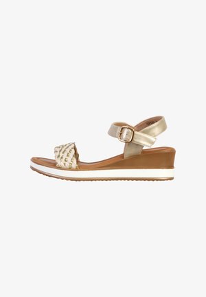 Divine Factory À BRIDE - Sandales - beige
