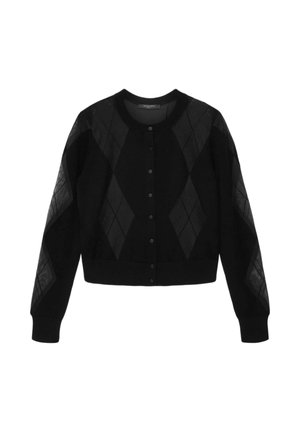 AllSaints, BERN CARDIGAN - Cardigan - black