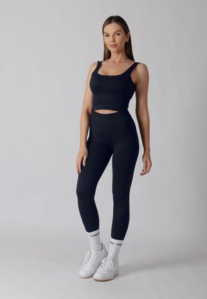 Carlheim CARLHEIM SCULPT SEAMLESS LEGGINGS LEGGINGS - Legíny - black