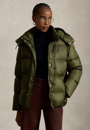 Polo Ralph Lauren MID-WEIGHT DOWN PUFFER JACKET - Μπουφάν με πούπουλα - new olive