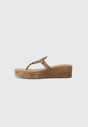 Tory Burch MILLER - Sandales à plateforme - river rock