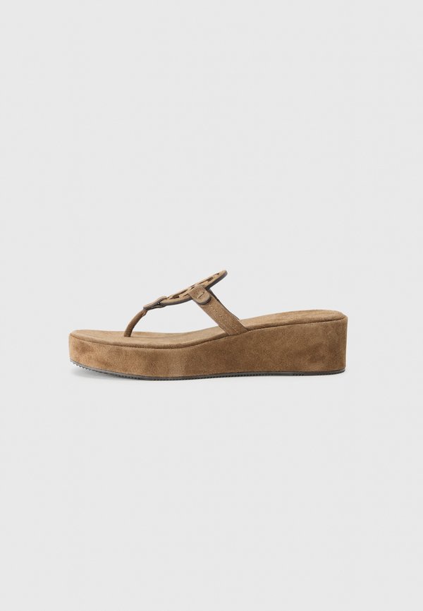 MILLER - Platform sandals - river rock