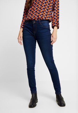 Skinny džíny - dark-blue denim