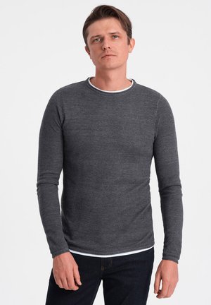 Strickpullover - dark grey