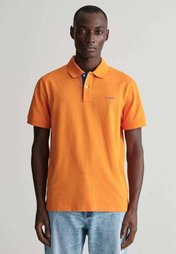 REGULAR FIT - Polo shirt - orange