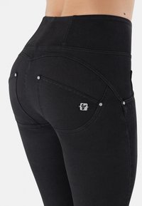 Freddy PUSH UP WRUP® VITA ALTA SUPERSKINNY NAVETTA - Jeans Skinny - nero