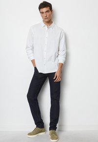 Marc O'Polo OPTIC MOP CUFFS - Hemd - white