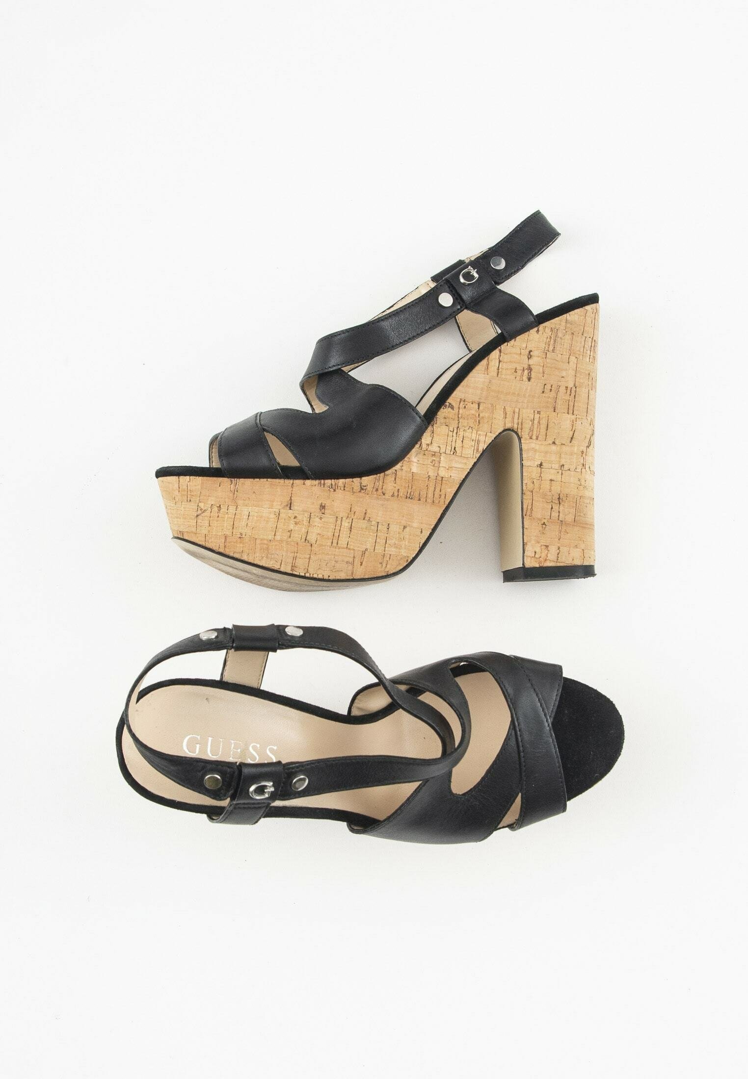 Guess Zapatos altos - black/negro - Zalando.es