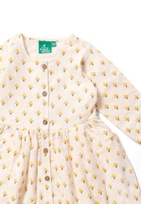 Little Green Radicals CHECK COMFY POCKET - Blusenkleid - cream