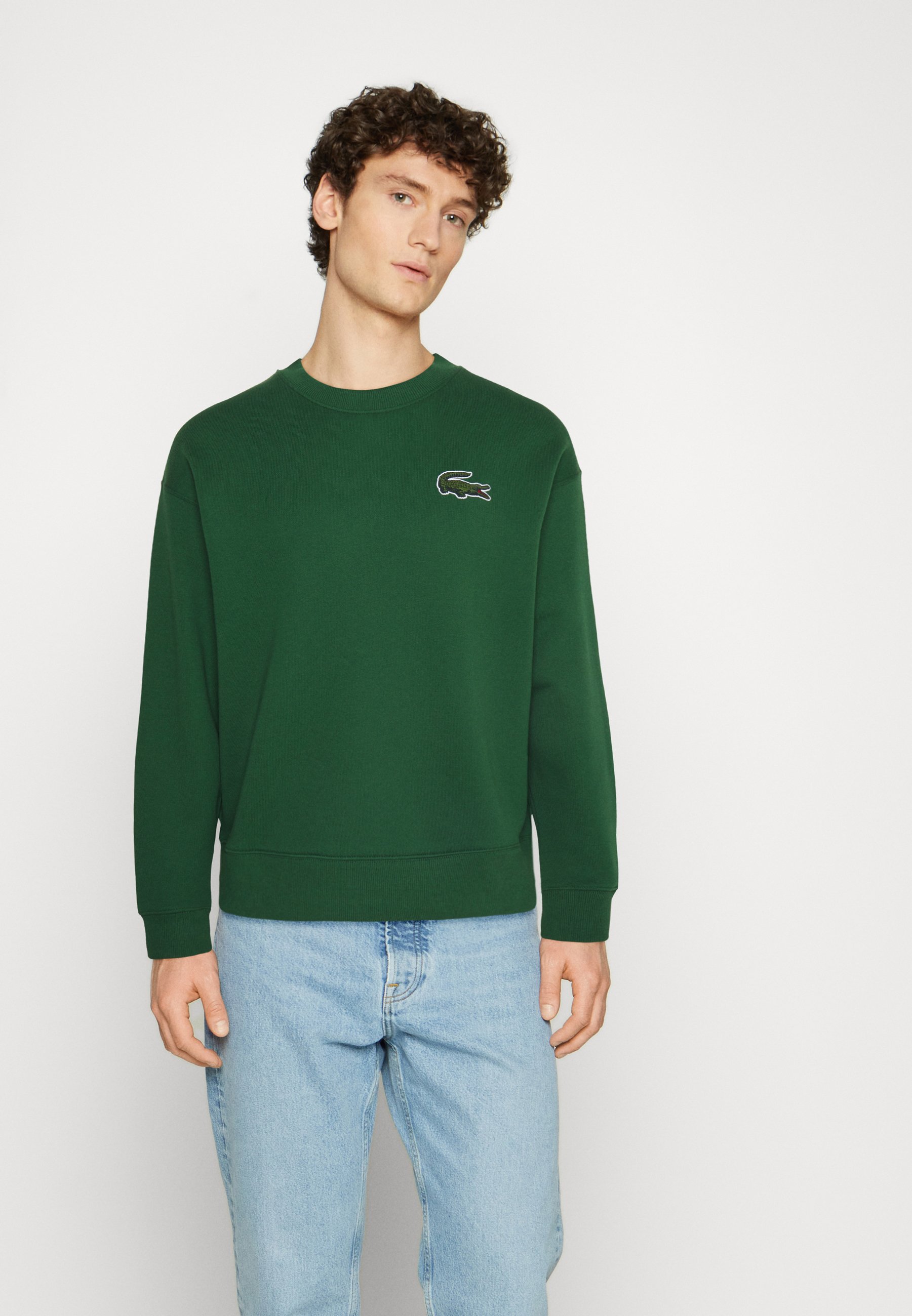 Lacoste CROC 80S UNISEX - Sweatshirt - green - Zalando.de