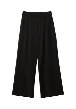 Stradivarius, SOFT-TOUCH SMART - Trousers - black