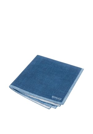 WITH CONTRASTING EDGE - Pochet - navy blue