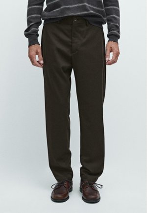 Broek - dark brown