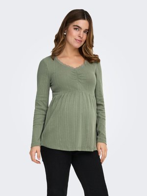 ONLY MATERNITY OLMBRIANIA - Blouse - agave green