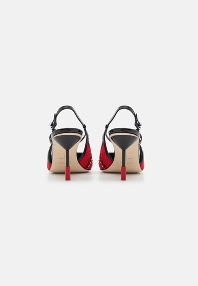 MSGM SLING BACK - Zapatos altos - red