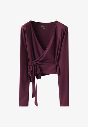 Röhnisch, SMOOTHFLEX WRAP TOP - Longsleeve - winetasting