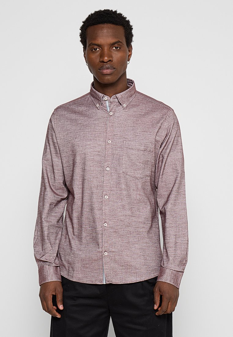 s.Oliver Overhemd bordeauxrood