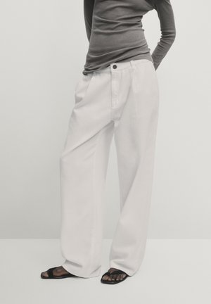 Pantalon classique - white