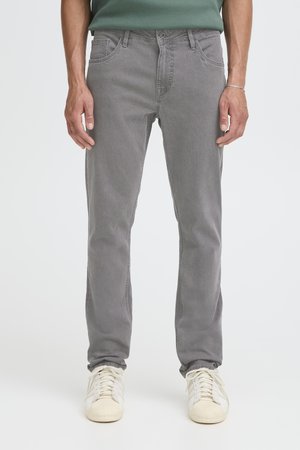 SDPAYTO REGULAR FIT - Traperice ravnih nogavica - grey denim