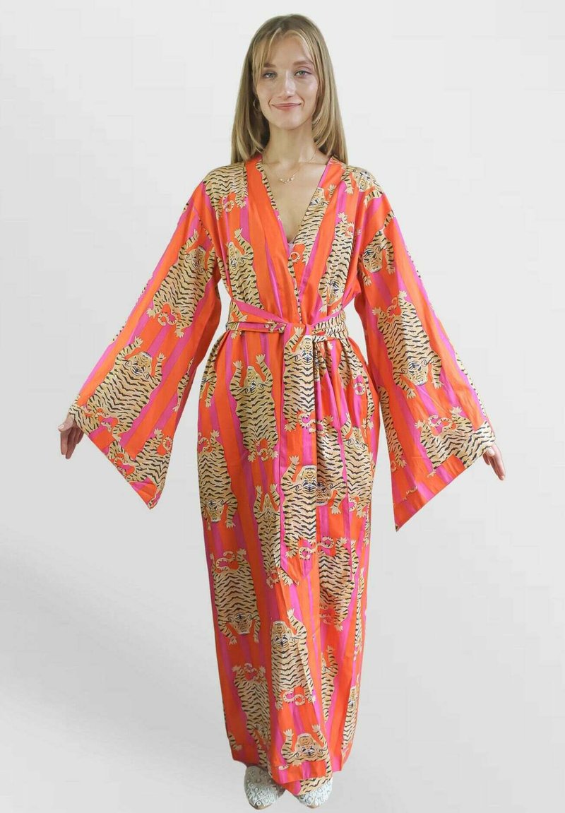 Be Sunset PARADISE KIMONO - Poletna jakna - pink