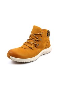 Gabor Lace-up ankle boots - gelb