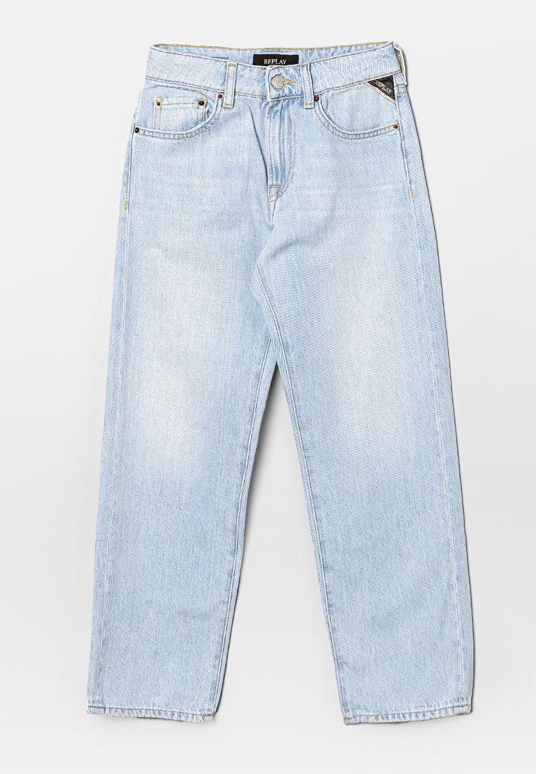 Replay Straight leg jeans lichtblauw