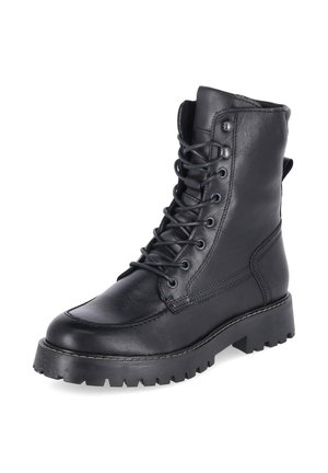 Fräulein Frida, Bottines à plateau - black