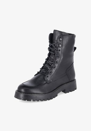 Fräulein Frida, Bottines à plateau - black