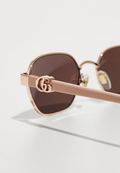 Gucci UNISEX - Akiniai nuo saulės - gold-coloured/pink/violet